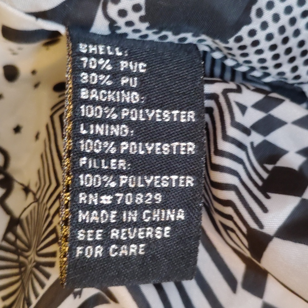 Rue21 Black Faux Leather Women's Jacket - Picture 4 of 6